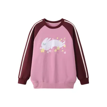 Thrillscrew Sweatshirts Unisex Pink