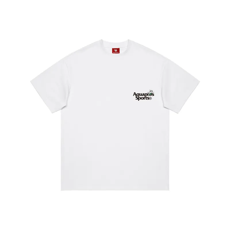 AQUAPROS T Shirts Unisex White-0