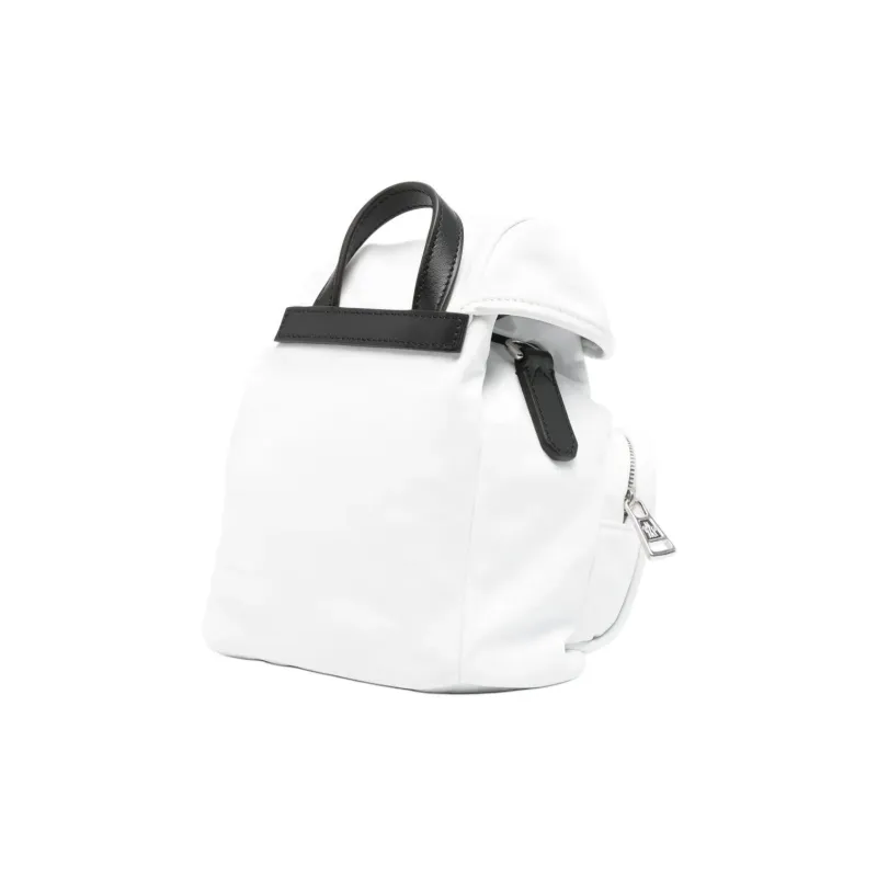 Moncler Nylon Shoulder Bag, Crossbody Bag Mini Women's White-1