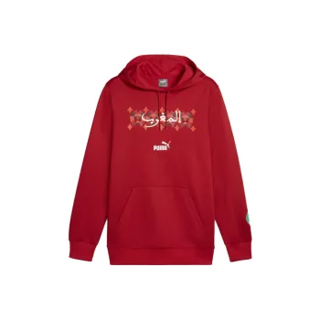 PUMA Hoodie FtblCulture Maroc Sweatshirt Men's Pogo Red