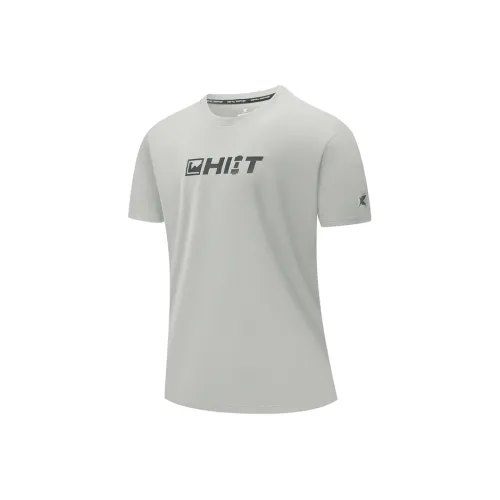 XTEP T Shirt Men's Cloud Peak Gray