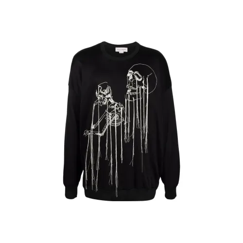 Alexander McQueen Sweatshirts Men Black