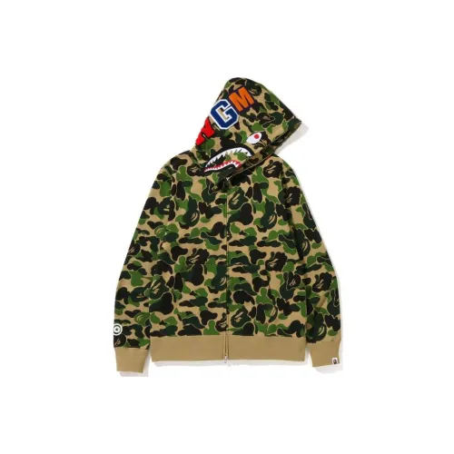 A BATHING APE Big Abc Camo Shark Full Zip Hoodie