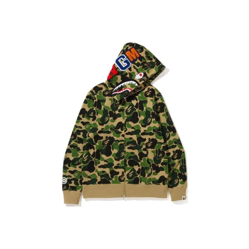 Bape Big Abc Camo Shark Full Zip Hoodie-0