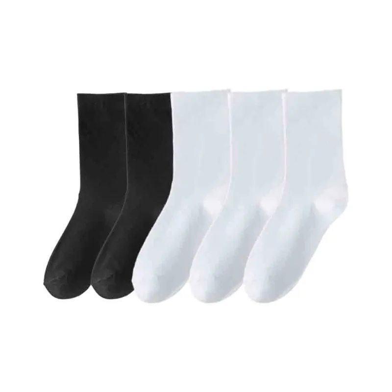 MIIOW Knee High Socks Women's 5 Pack-31