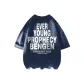 Navy Blue-White