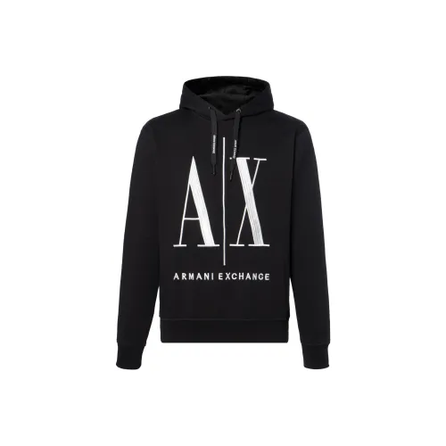 ARMANI EXCHANGE Embroidered logo Hoodie