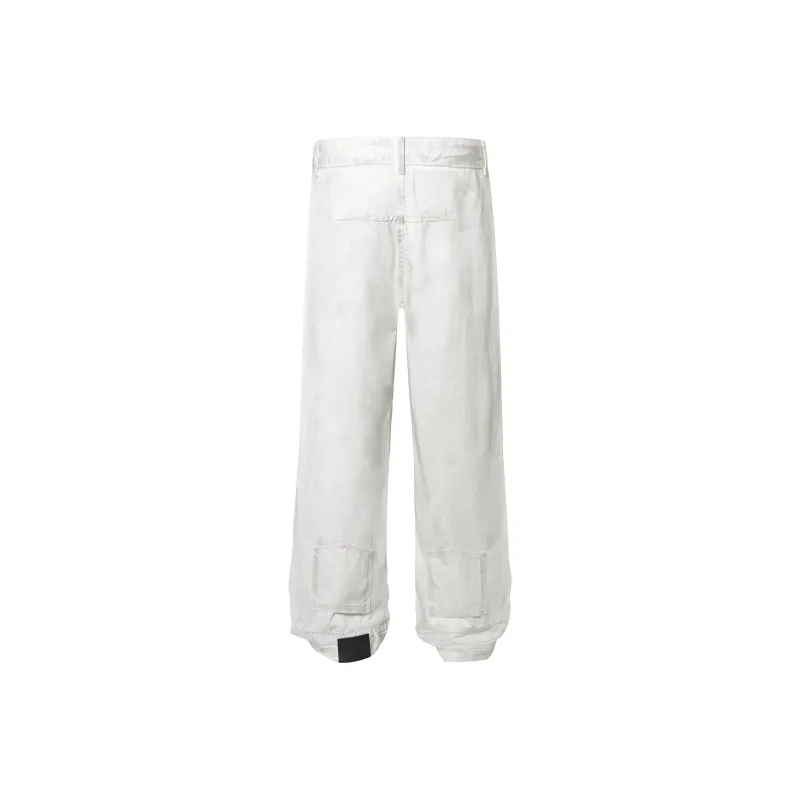 EMINU Jeans Unisex Do Dirty White-1