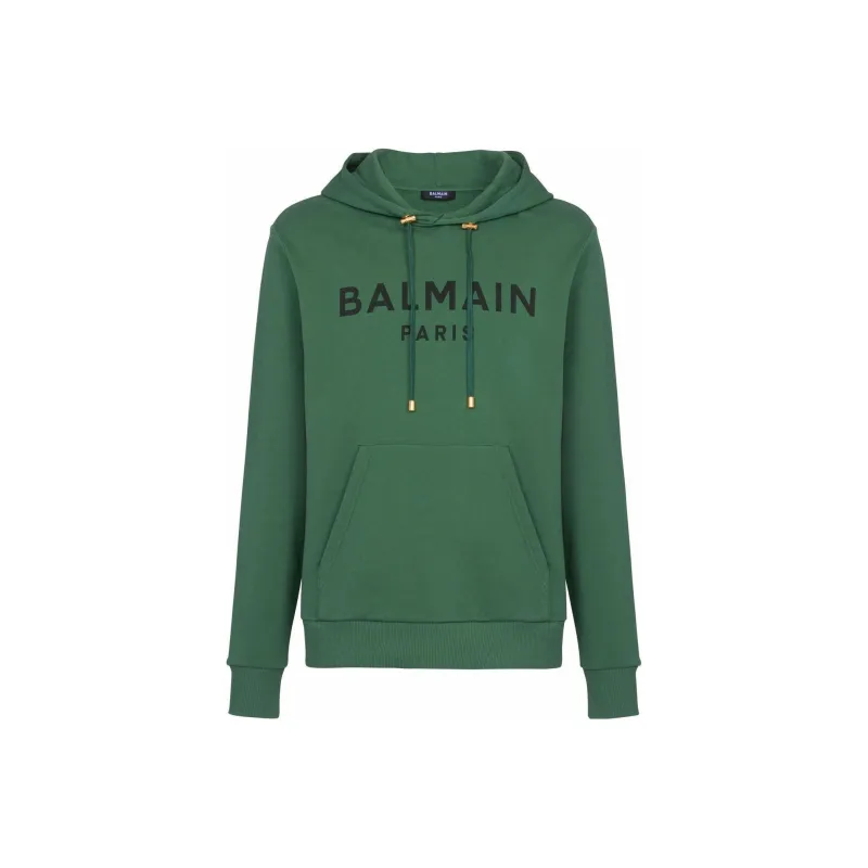 BALMAIN Sweatshirts Men Green-0