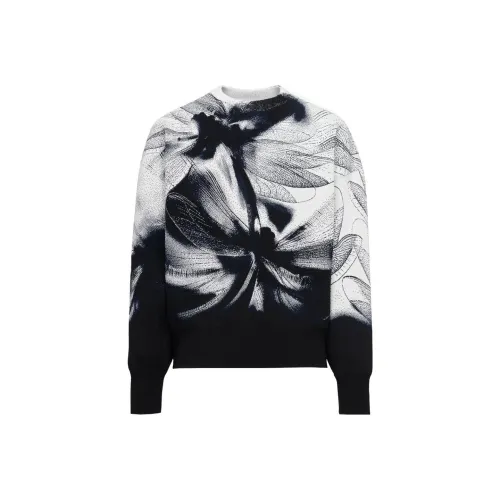 Alexander McQueen Graphic Printed Crewneck Sweater