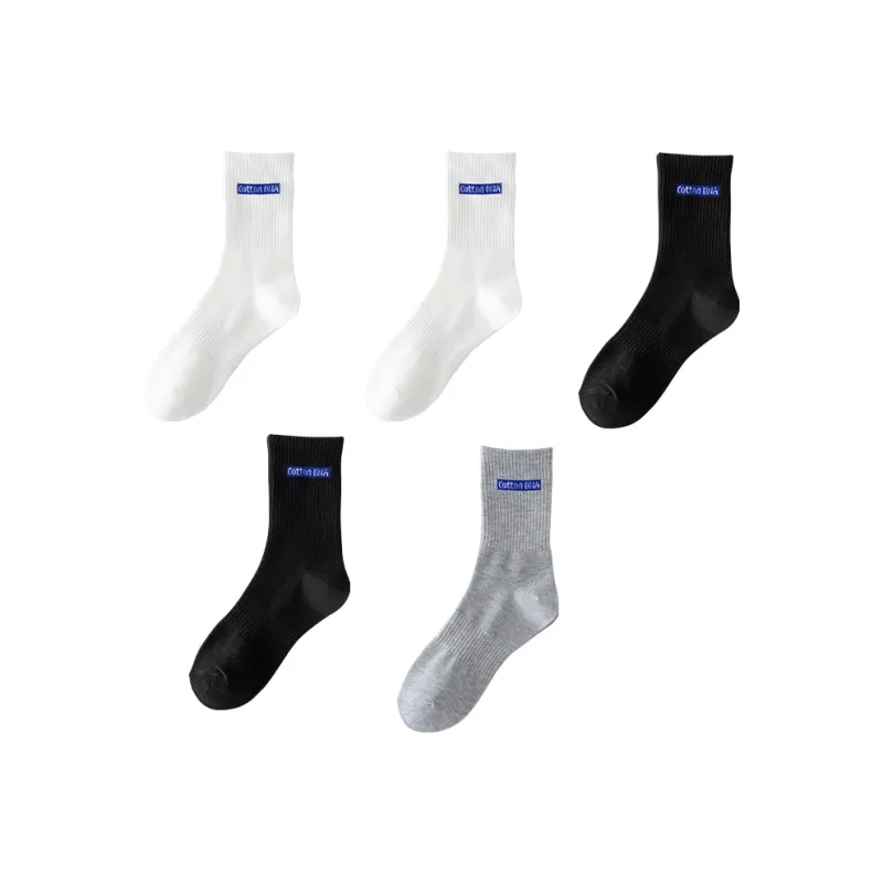 Herbal Primer Mid Calf Socks Men's 5 Pack-6