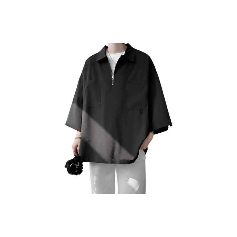 TESTUNG Minimalist Style Basic T Shirt Unisex-12
