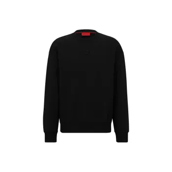 HUGO BOSS Logo patch Stretch cotton Hoodie