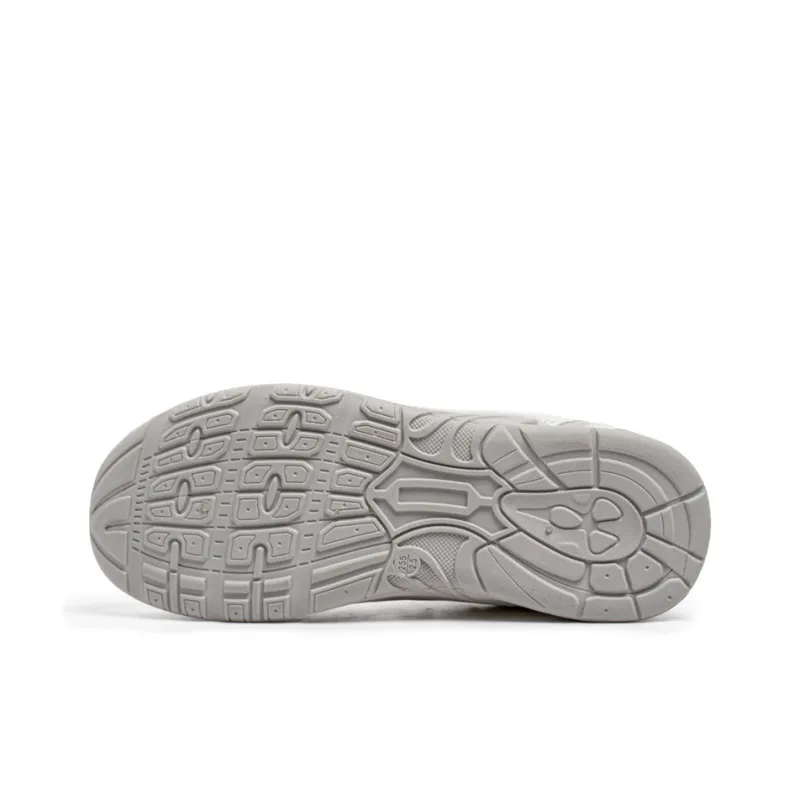 Warrior Slip Resistant, Abrasion Resistant, Breathable Low Top Casual Shoes Men's Beige Light Gray-3