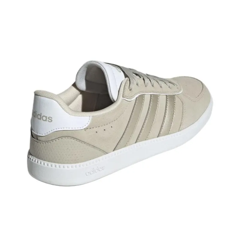 Adidas BREAKNET SLEEK Anti Slip Wear Resistant Low Top Skateboard Shoes Women's Taupe-3