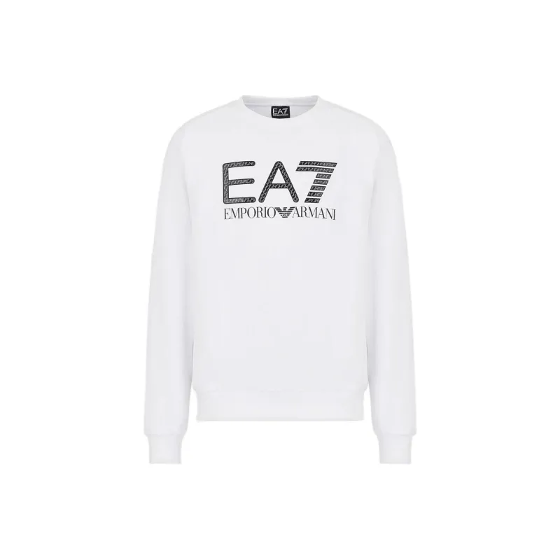 EMPORIO ARMANI EA7 Sweatshirts Men White-0