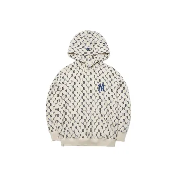 MLB Old Flower Sweatshirts Unisex Cream
