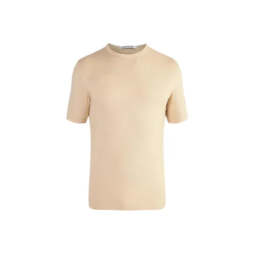 CALVIN KLEIN T Shirt Men's Beige