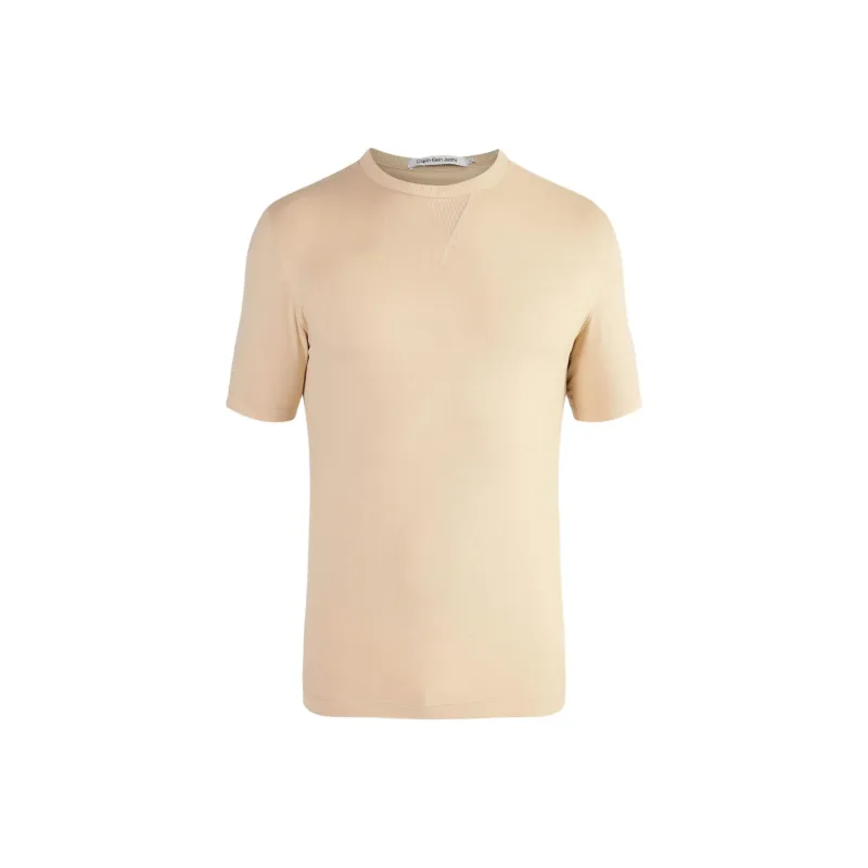 CALVIN KLEIN T Shirt Men's Beige-0