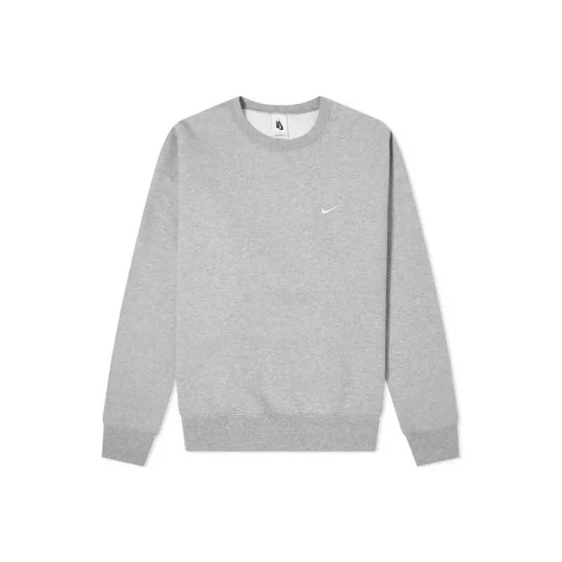 Nike Solo Swoosh Fleece Crewneck-0