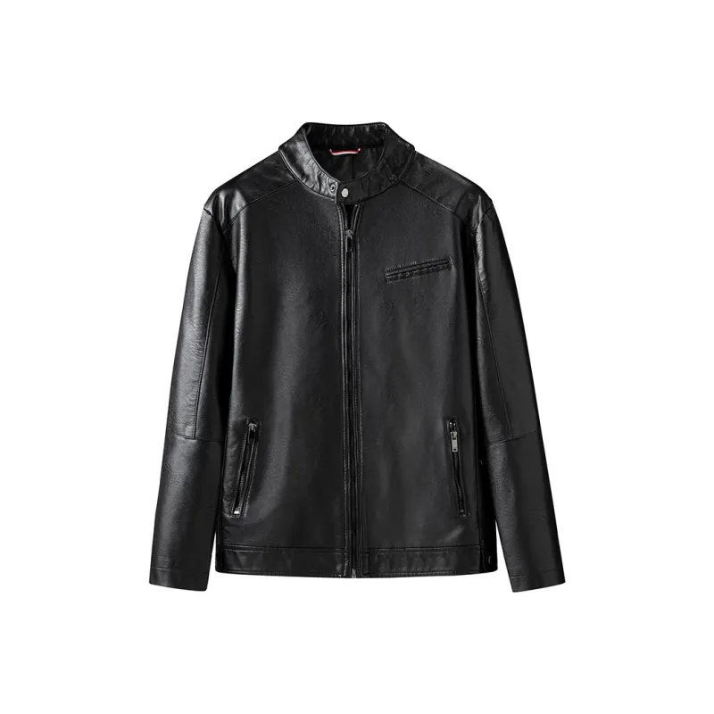 PIERRE CARDIN Leather Jacket Men's-1