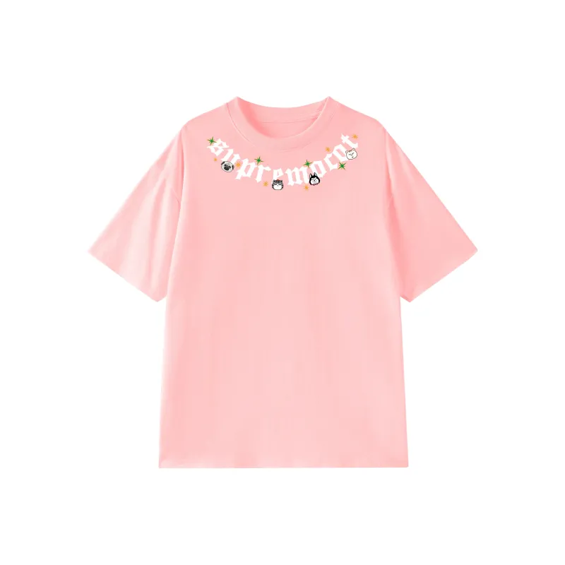 Supremo Cat T Shirts Unisex-5