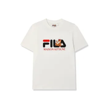 FILA x Maison Kitsune Little Fox T Shirt Men's Cloud White