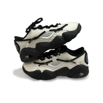 PEAK State Pole 6371 Anti Slip And Wear Resistant Coverage Low Top Casual Shoes Women's White Black
