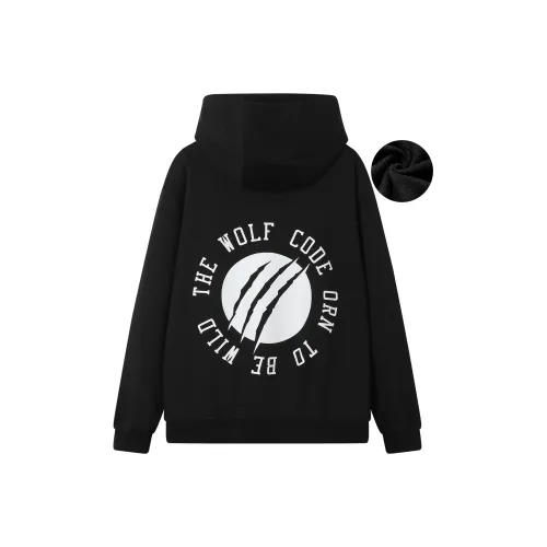 WOLF CODE Sweatshirt Unisex Black