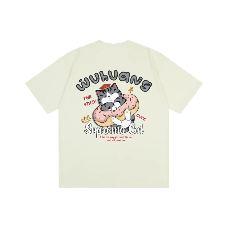 Supremo Cat T Shirts Unisex-0
