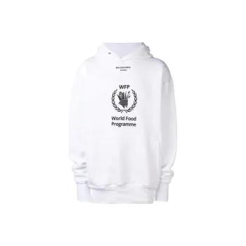 Balenciaga 2018 X Wfp Cotton Hoodie