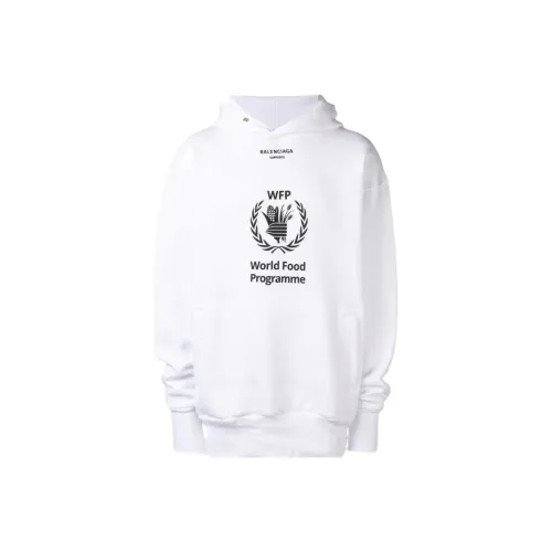 Balenciaga 2018 X Wfp Cotton Hoodie