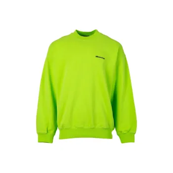 Balenciaga Sweatshirts Men Neon Green