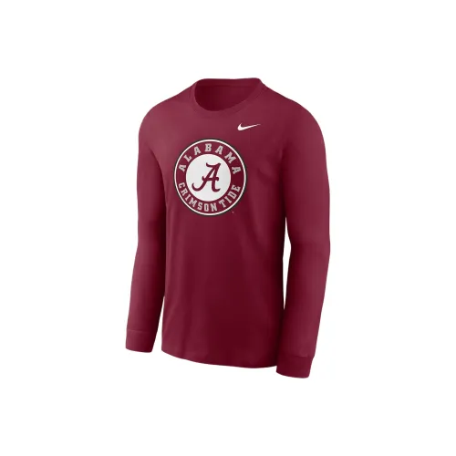 Nike Alabama Crimson Tide Alternate Logo Men's Nike College Long Sleeve T Shirt