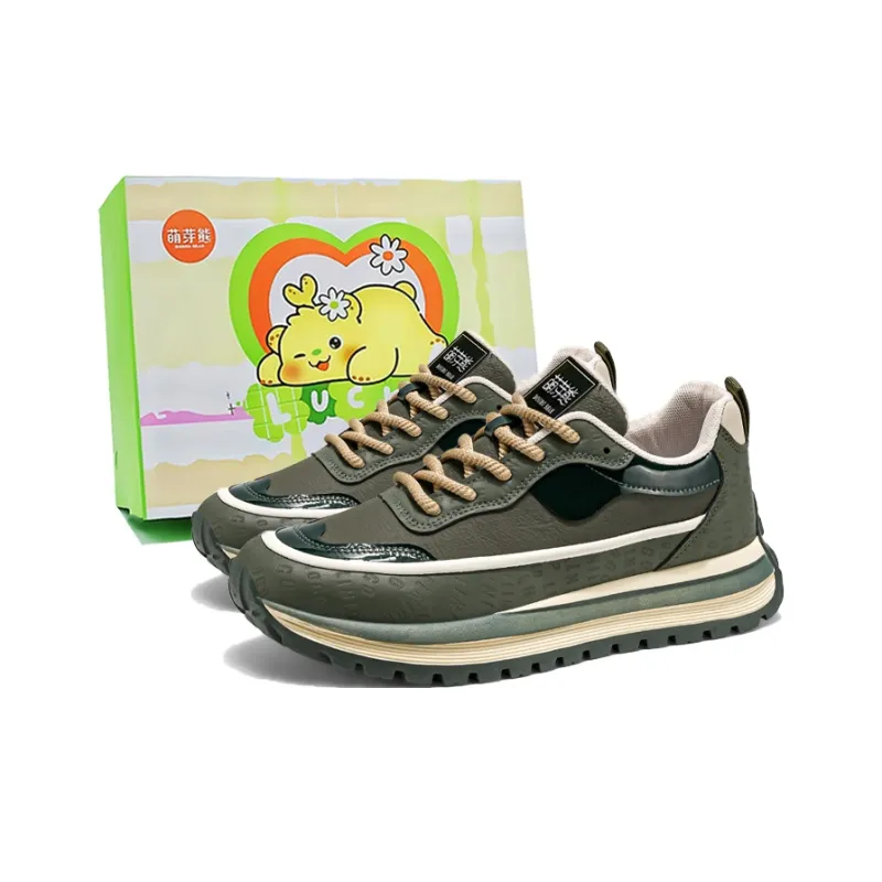 Budding Bear Slip Resistant, Abrasion Resistant, Lightweight, Height Increasing Low Top Casual Shoes Men's-5