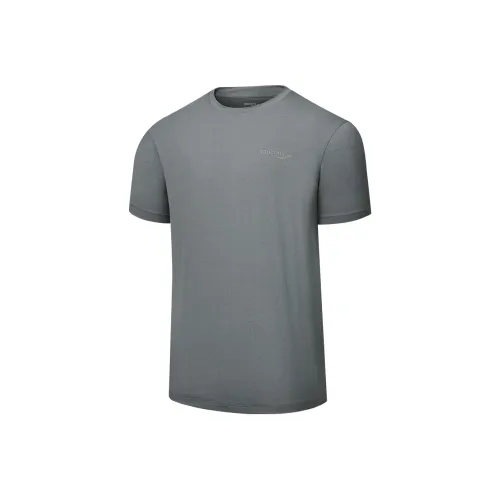 Saucony T Shirt Men's Heather Gray