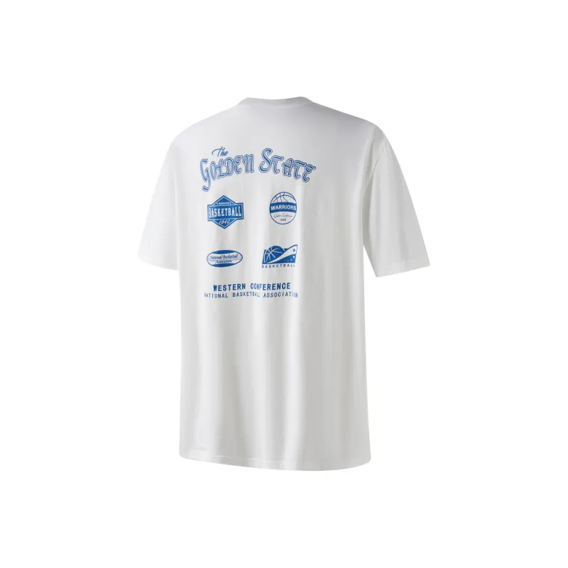 NBA Team Culture Series T Shirts Unisex White-0