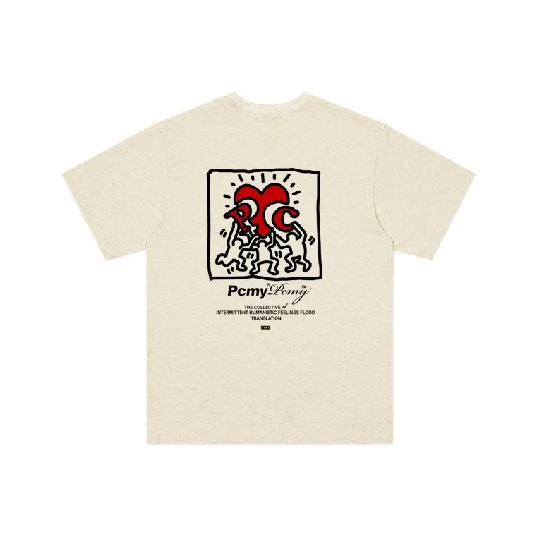 PCMY Short Sleeved T Shirts Unisex-11