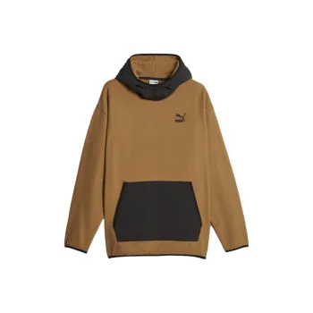 PUMA Hoodie CLASSICS UTILITY Sweatshirt Men's Brown