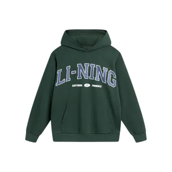 LiNing Weekend Youth Sweatshirt Unisex Vintage Green