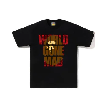 A BATHING APE Color Camo Wgm Ape Head Overlap Tee