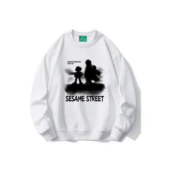 SESAME STREET Sweatshirt Thickened Unisex