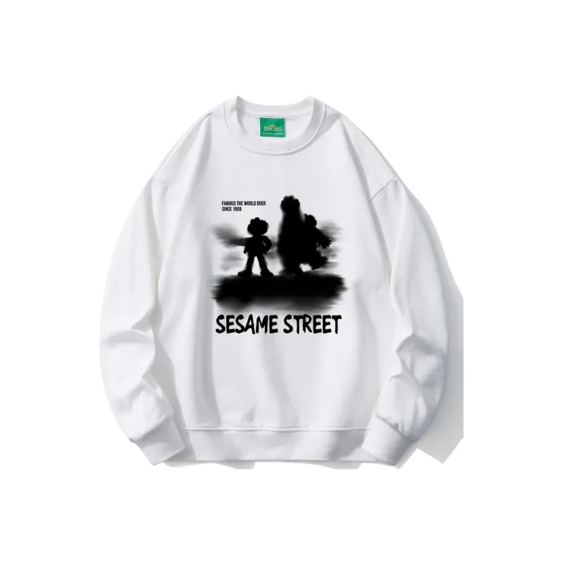SESAME STREET Sweatshirt Thickened Unisex-2