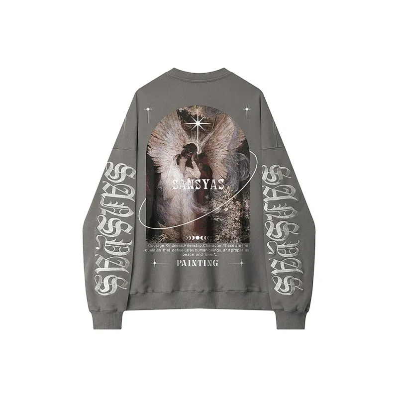 SANSYAS Sweatshirts Unisex-5