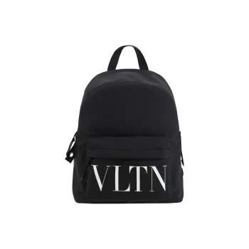 Valentino VLTN Calfskin Backpack Men's Black