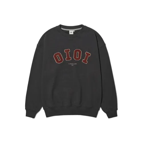 오아이오아이컬렉션 다크그레이 남녀공용 맨투맨
