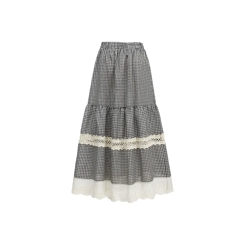 COMMA GIRL Casual Long Skirt Women's-7