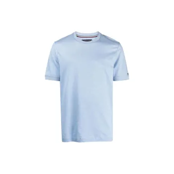 Tommy Hilfiger Logo embroidered Cotton T shirt