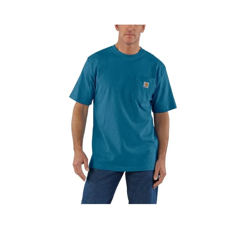 Carhartt T-Shirt Unisex Lake Blue-0
