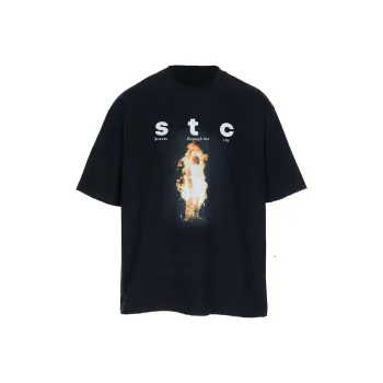 STEEPC T-Shirts Men Black